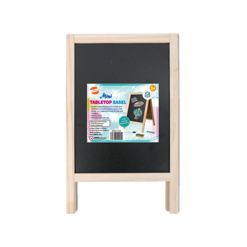 42*27.2*35.6 Double-Sided Whiteboard Chalkboard Big Tabletop Easel